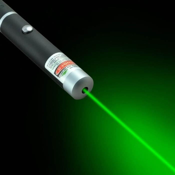 la couleur verte STYLO POINTEUR LASER HAUTE PUISSANCE, 5 MW, OUTIL DE SURVIE ET PREMIERS Secours