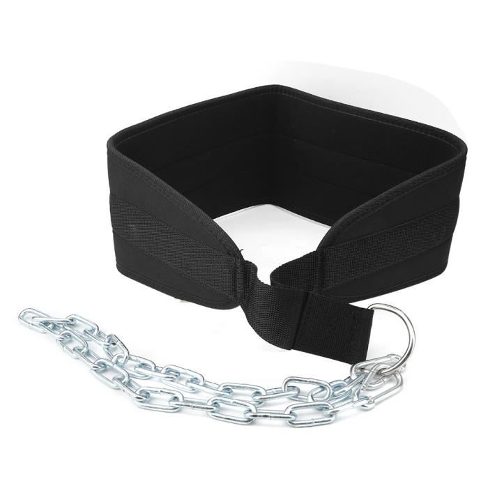 VGEBY Ceinture de trempette Ceinture Plongeante Lestée de Traction à Demi-Longueur Ceinture de Tranche d'Haltère Équipement de