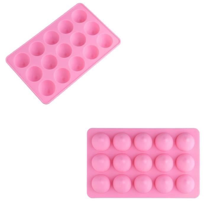 Moule 3D en Silicone 15 Sein - Glacon Chocolat Amande Sucre Patisserie - 175
