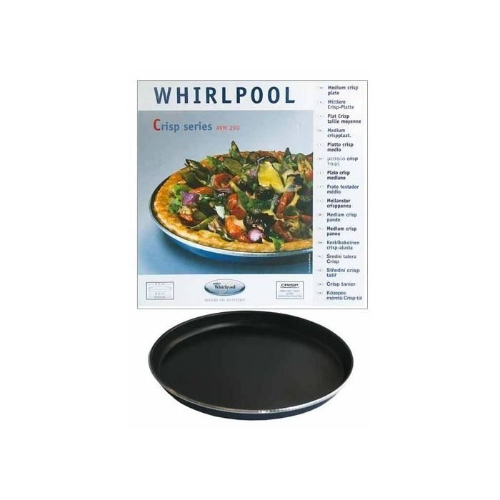 PLAT CRISP Ø 31CM POUR M.O. WHIRLPOOL FAMILY CHEF/TALENT POUR MICRO ONDES WHIRLPOOL *481246678387 85