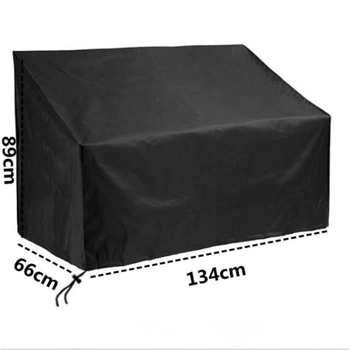 Housse de protection pour coffre de rangement 130 x 60 x 71 cm, housse