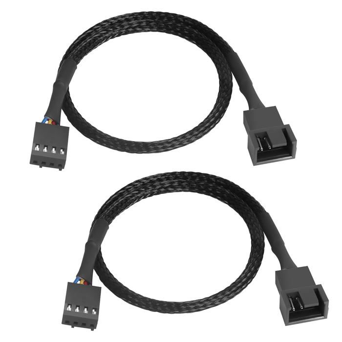 Ventilateur 80mm Kafuty 5pcs Câble Adaptateur De Ventilateur SATA 15 Pin Vers 5 Ventilateur Pc 80mm