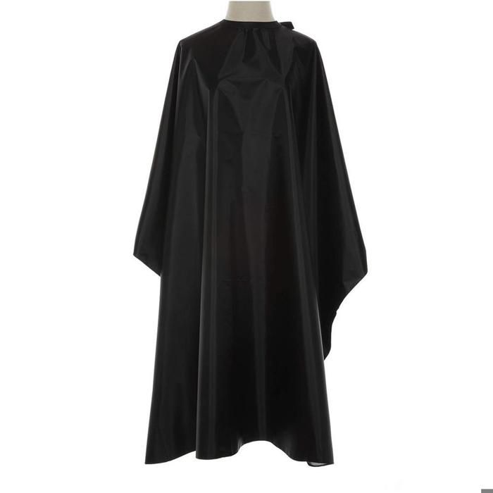 Cape de coiffure professionnelle imperméable en Nylon avec fermeture à pression Cape de Salon - 63 x 55 pouces.