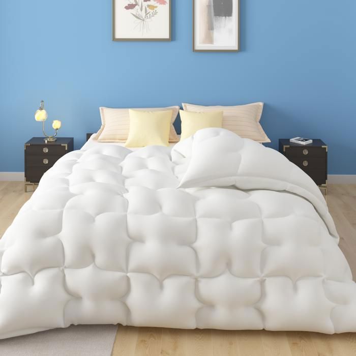 CASABEL Dekbed, 200 X Cm, Warm, Groot, Koud, Diamant, Wit, Vulling 700 G M2 Hoge Holle Vezel Behandeling Tegen Mijten Bacterien Schimmel Deken Voor 1 2 Personen 2723506235
