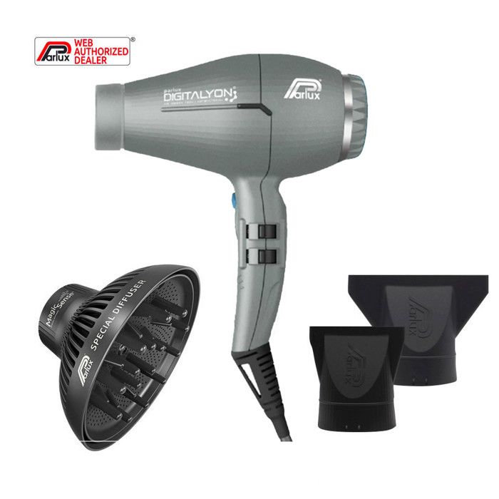 Parlux Digitalyon + Magic Sense sèche cheveux pailletté avec diffuseur
