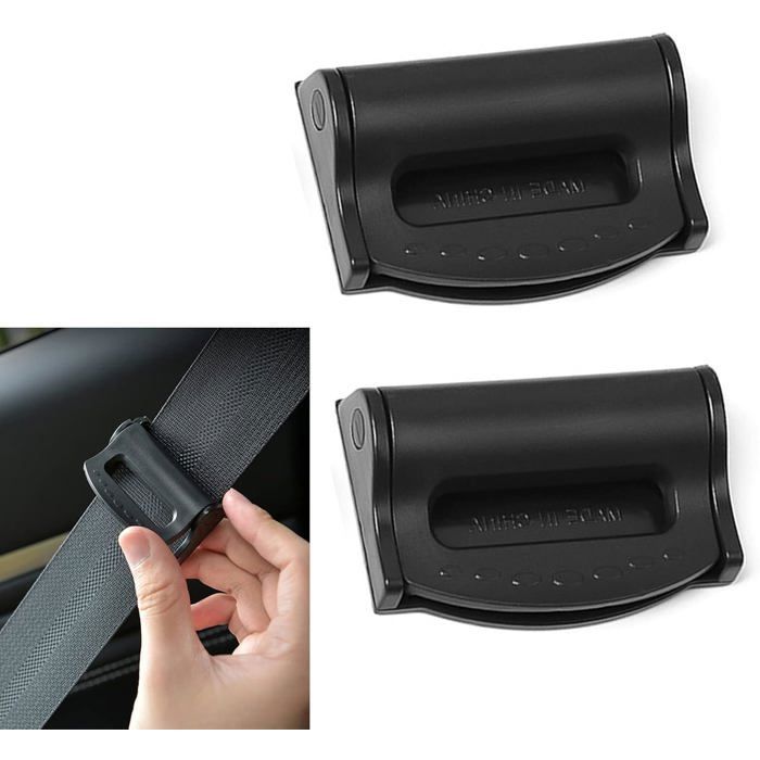 Meilleurs prix pour 2Pcs Ajusteur De Ceinture De SéCurité De Voiturepince ceinture de sécurité voiturebloque ceinture de securite voiture
