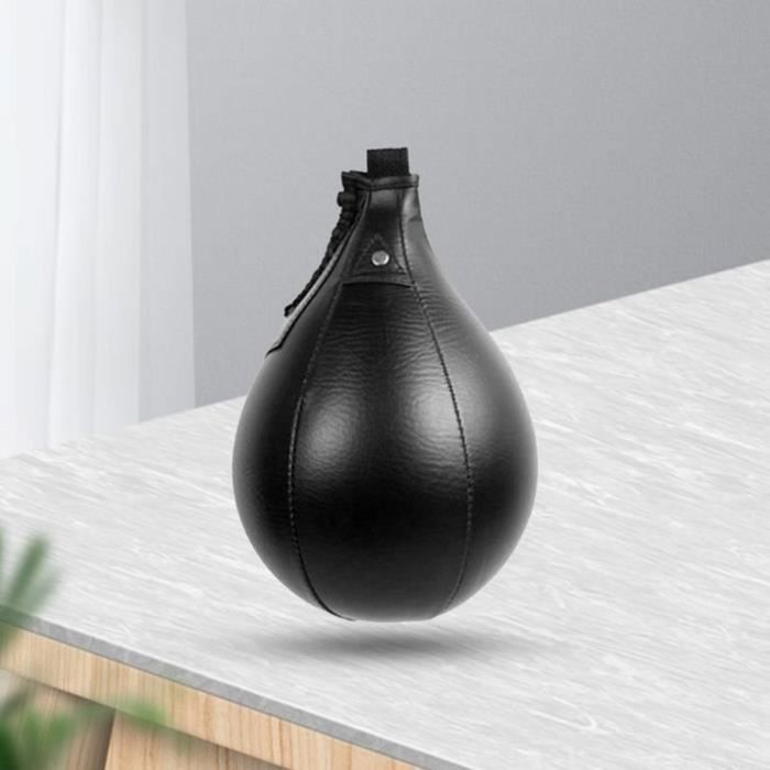 HOMCOM Punching Ball Poire de Vitesse avec Support Hauteur Réglable Acier PU Similicuir 60 x 73 x 80 cm Noir Rouge HOMCOM Punching Ball Poire de Vitesse avec Support Hauteur Réglable Acier PU Similicuir 60 x 73 x 80 cm Noir Rouge