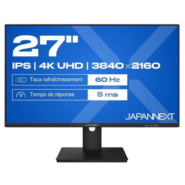 Écran PC JAPANNEXT JN IPS270UHD60F 27 UHD HDMIDP IPS