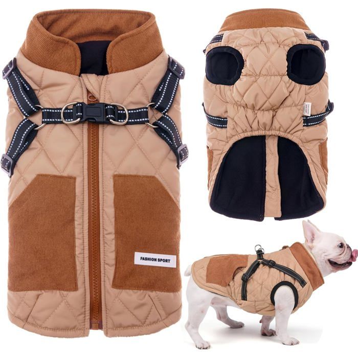 Manteau pour chien - Pull pour chien - Manteau dhiver pour chien - Manteau chaud pour chien - Manteau de sport pour chien de-M
