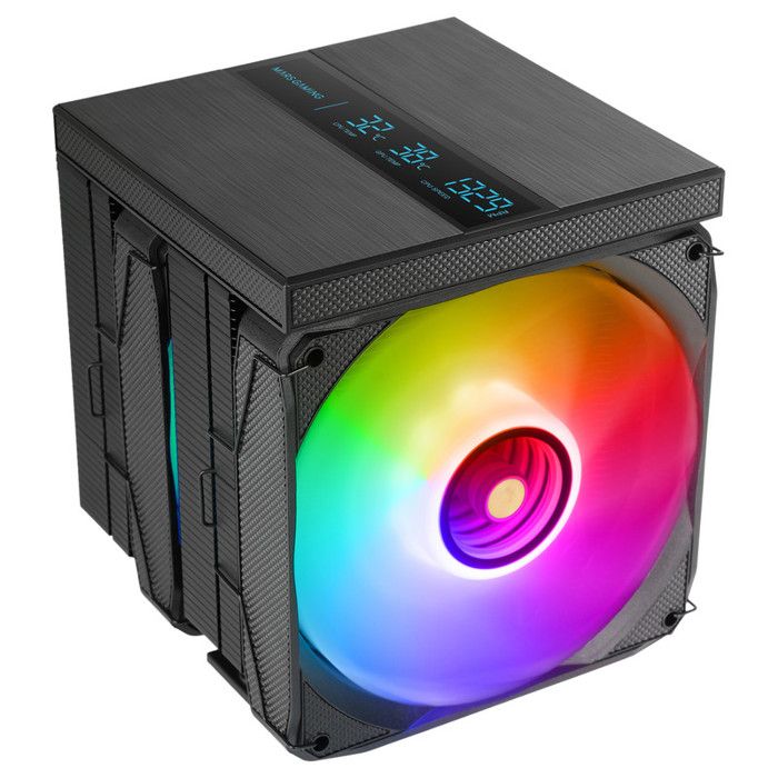 Mars Gaming MCPU LCDPRO Processeur Refroidisseur d'air 12 cm - vue 3