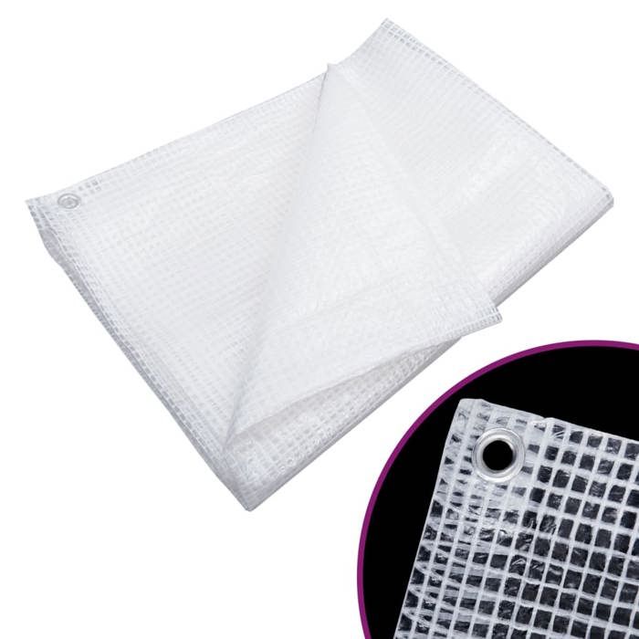SALE 2026 Bâches Blanc - Bâche de gaze 140 g/m² 3x3 m Blanc PRO371858580