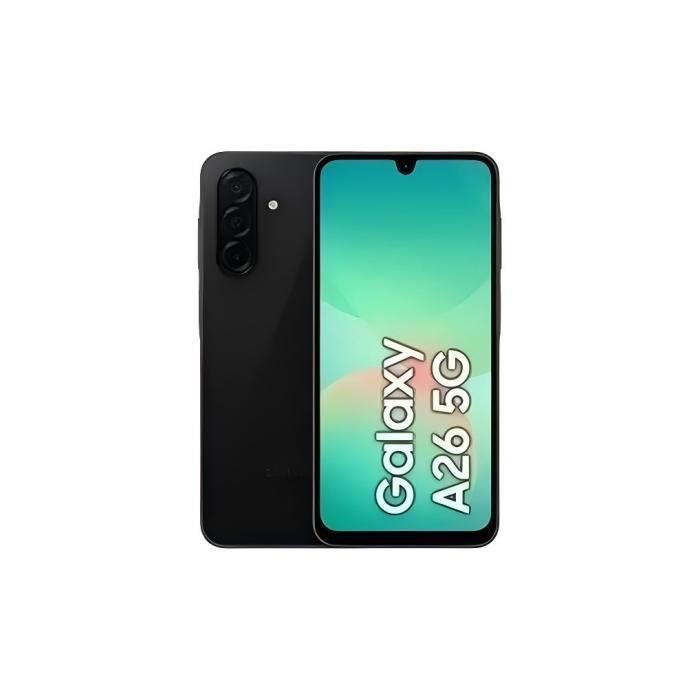 SAMSUNG Galaxy A26 5G Smartphone 128 Go Noir Single SIM - Version US (États-Unis)