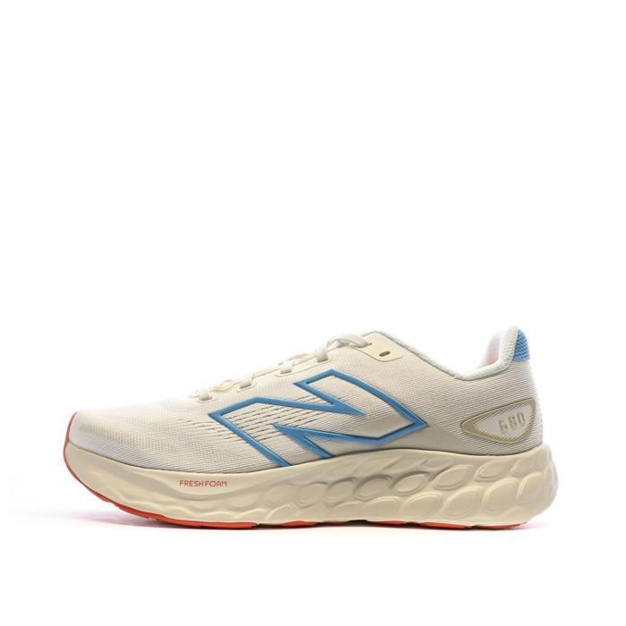 Chaussures de Running Écru/Bleu Femme New Balance 680