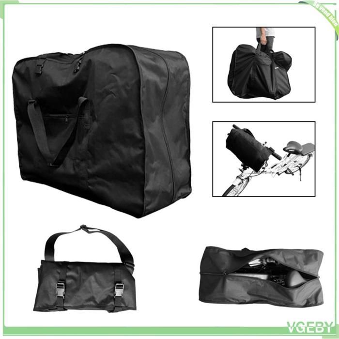 Fafeicy Sac de vélo pliant Sac de voyage pour vélo pliant mallette de Transport Portable sport accessoires Type C 14-16 pouces