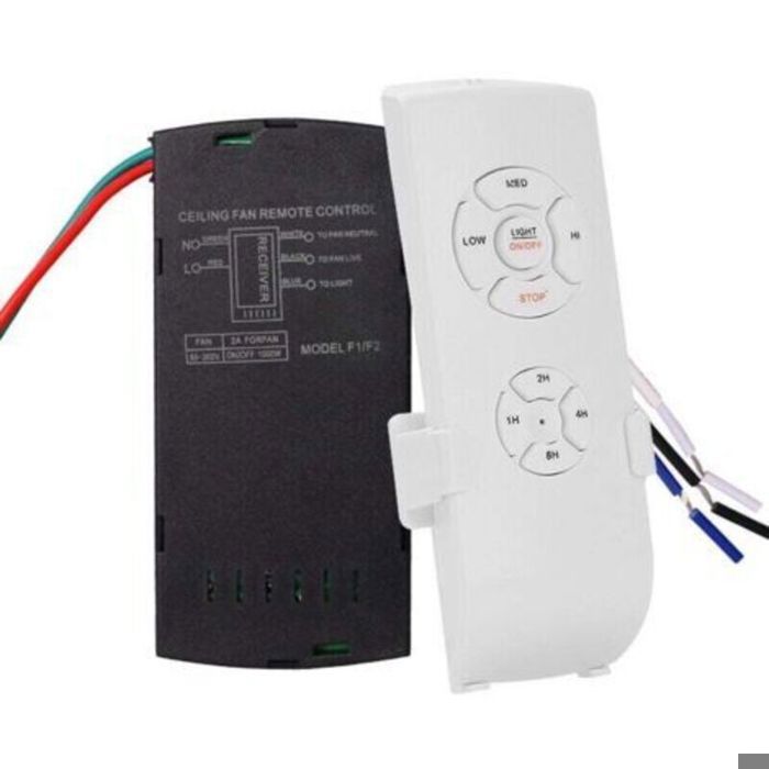 Kit de télécommande universelle sans fil pour ventilateur de plafond 110 V/220 V pour la maison le bureau lhôtel ou le bureau