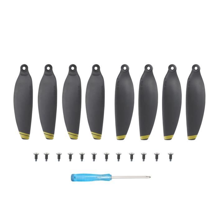 2Pair en Fibre de Carbone 8331 Pliable Hélice à Faible Bruit pour DJI Pro Platinum Mavic Wenaxibe2810 - Accessoires pour drones - Achat & prix