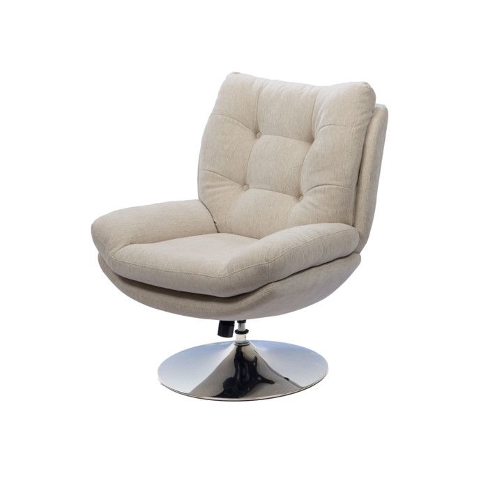 Fauteuil pivotant Magnum Beige Fauteuil pivotant Magnum Beige