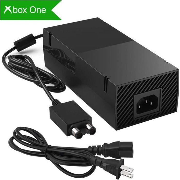 Alimentation pour Xbox One AC Adaptateur Secteur Brique Bloc Chargeur Kit  de Remplacement de Câble pour Xbox One Console - Cdiscount Informatique