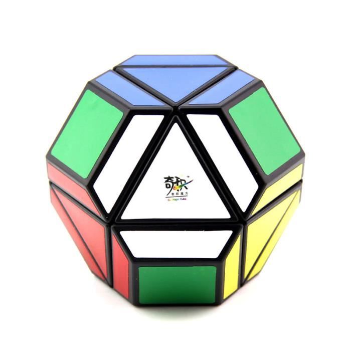 Skewb Cube A - Cube Magique Professionnel En Fiber De Carbone, Autocollant, 3x3x3 2x2, Jouet De