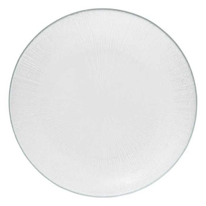 Lot de 6 Assiettes à Dessert Elise 22cm Transparent