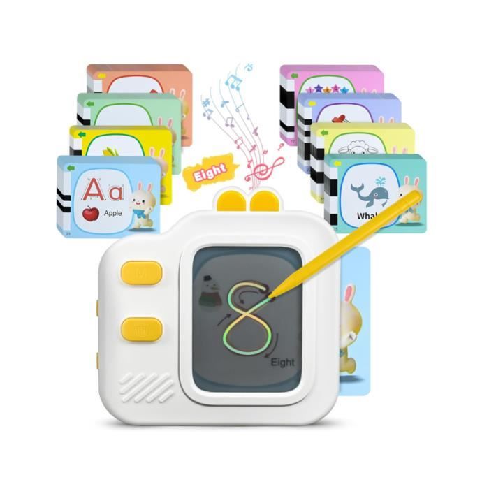 Cartes Flash parlantes arabe-anglais , Jouets électroniques d'orthophonie pour l'Autisme de 224 Mots - Maroc
