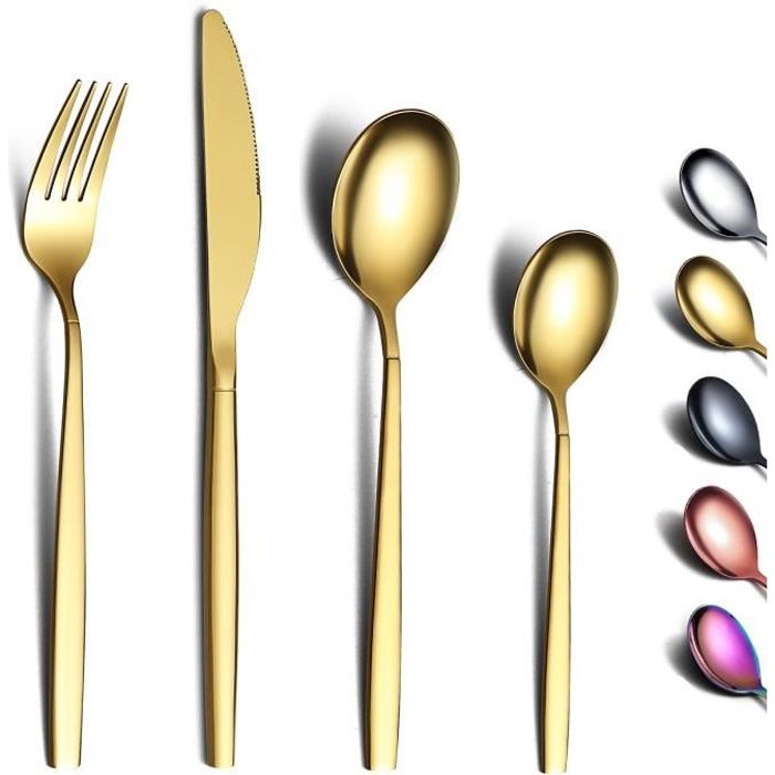 Couverts Dore Achat Vente Pas Cher