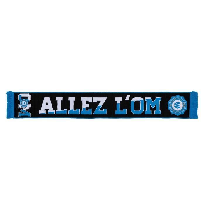 Echarpe Marseille Allez L Om Noir Cdiscount