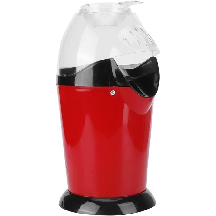 Machine à Pop-Corn BEPER à Air Chaud - Bol Amovible Sans Huile Rouge