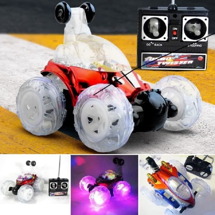 Voiture T l command e Lumineuse Sans Fil Twister 360 Cdiscount