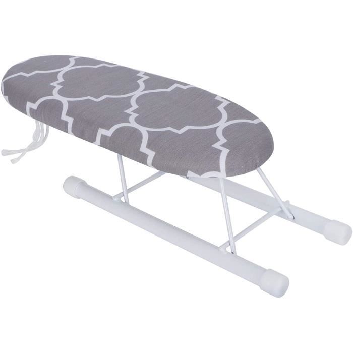 Mini Planche à Repasser Pliable - Pour Manchettes, Cols, économie D'espace, Avec Motifs Décoratifs - 3