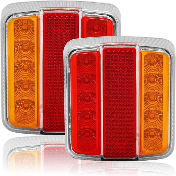 12V Led Feux Arrière De Remorques,feu remorque led 12v etanche