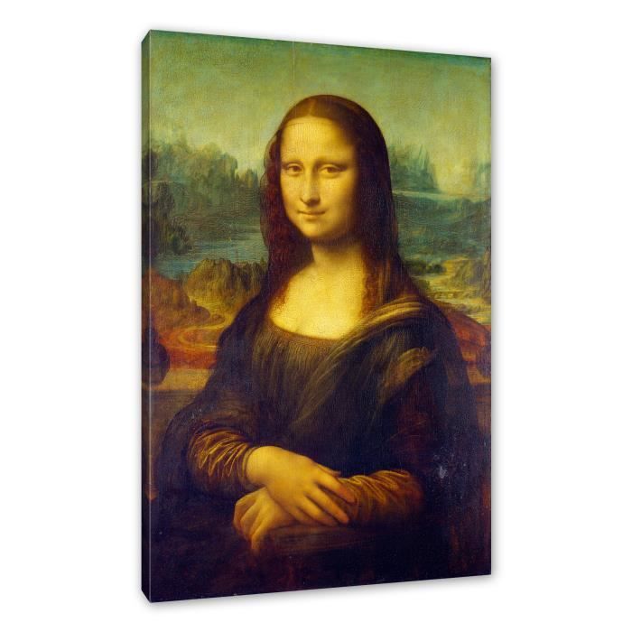 Detail of the Mona Lisa, c.1503-6 - Léonard de Vinci