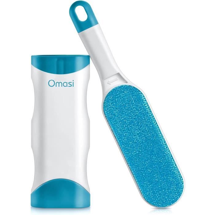 Brosse réutilisable double face pour livres et vêtements,enlève les