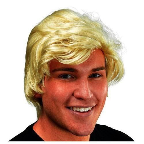 perruque blonde homme