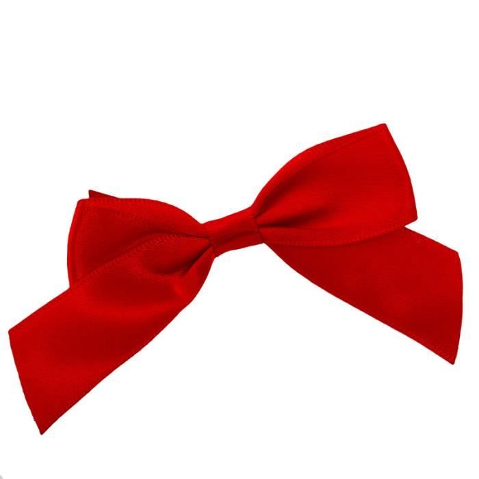 Dizie 48pcs Arc de No/ël Ruban Noeud Papillon pour Sapin de No/ël Guirlande de No/ël Cadeau D/écoration Au Hasard