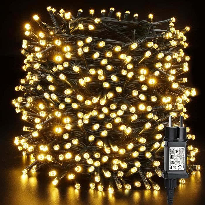 Guirlande Lumineuse Fête 10-100m - LED, Pour Intérieur Et Extérieur, Sapin De Noël