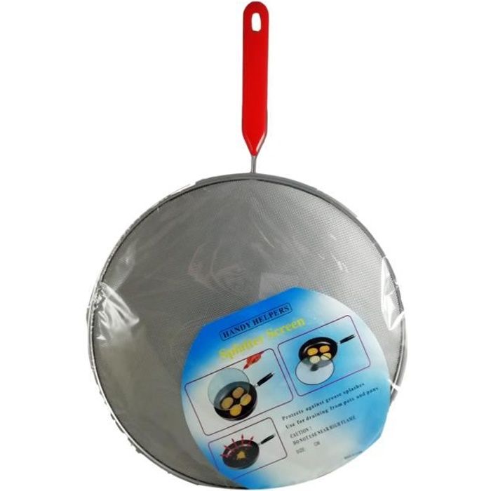 Couvercle de Cuisson Anti éclaboussures Projection Anti-Graisse 29cm