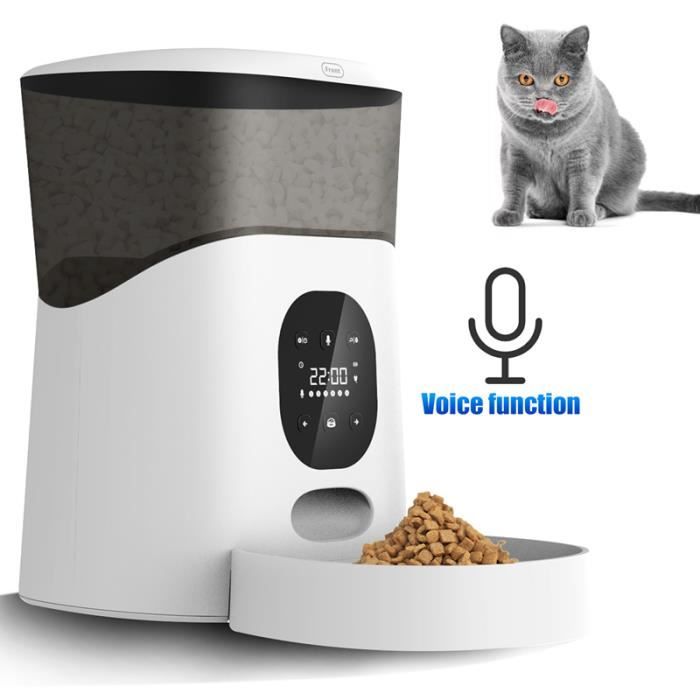 Oneisall Feeder F1 - Distributeur Automatique De Nourriture - Réservoir 3 L - 6