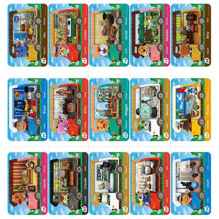 Carte amiibo Animal Crossing : Pecan 180 série 2 écureuil New Horizons authentiq