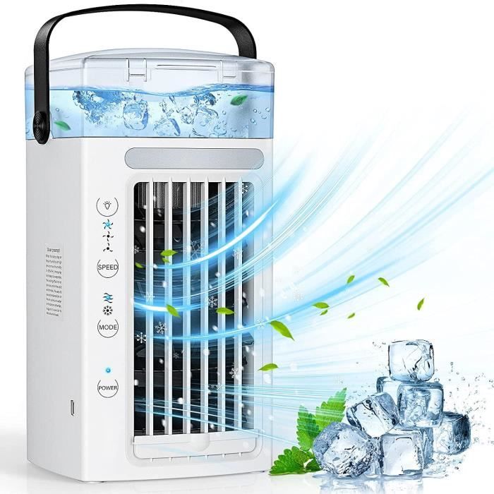 Vinmall Climatiseur Portable Mini Refroidisseur D air Portable 