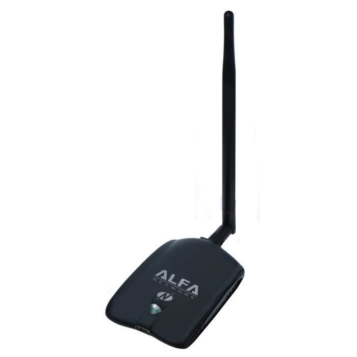 ALFA Network AWUS036NHA Adaptateur USB WiFi, 150 Mbps, 802.11b/g/n