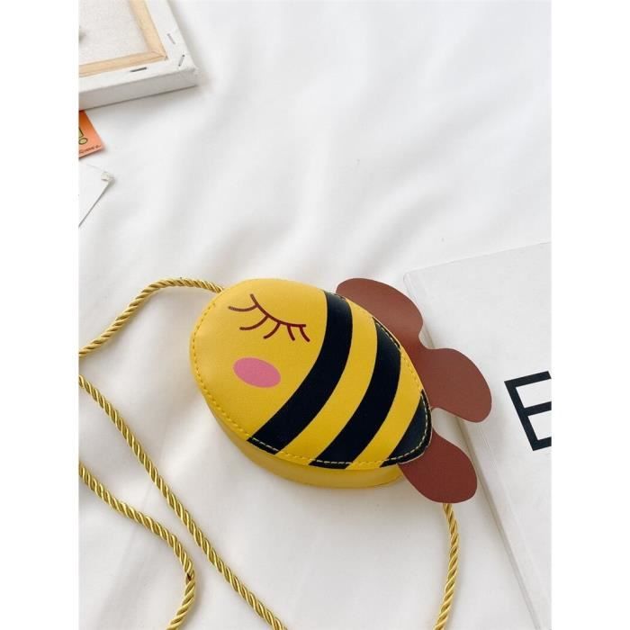 Joli sac abeille à bandoulière pour petites filles !