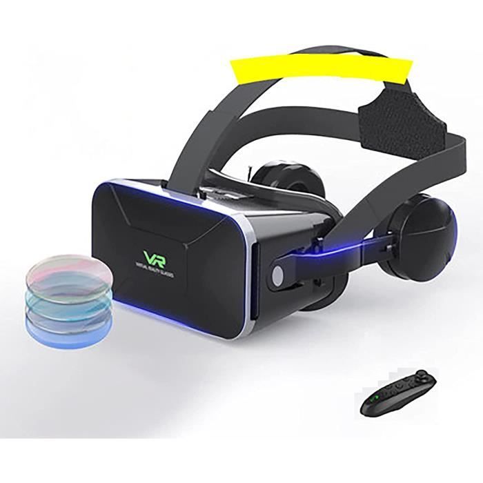 Vr Headset Casque Vr Pouces Casque Virtuel Casque VR 3D Pour - Main Image
