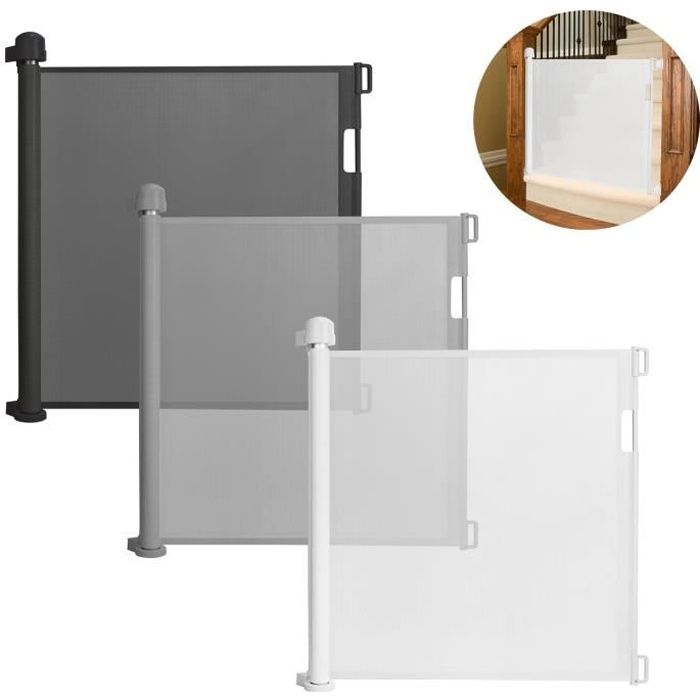 Barrière Rétractable Pour Chien Pour Portes, Escaliers, Couloirs – Barrière De Sécurité Portable Pour Animaux De Compagnie Du 23,4 € | DHgate - 4