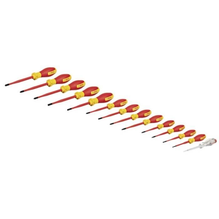 Tournevis BOSCH PROFESSIONAL 1600A02NF9 Isolé 14 pcs