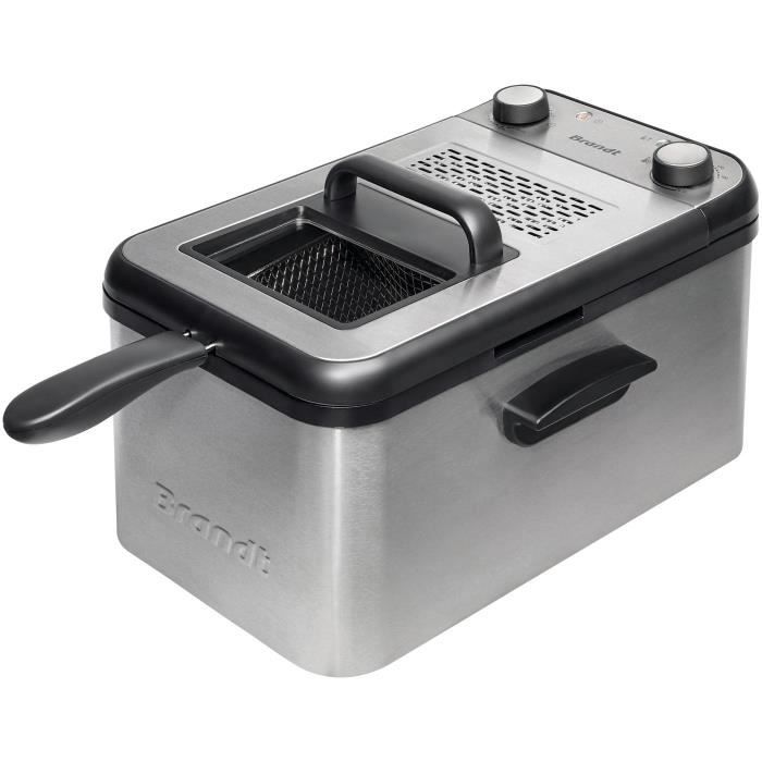 BRANDT Friteuse semi-pro inox - 3 L - Cdiscount Electroménager