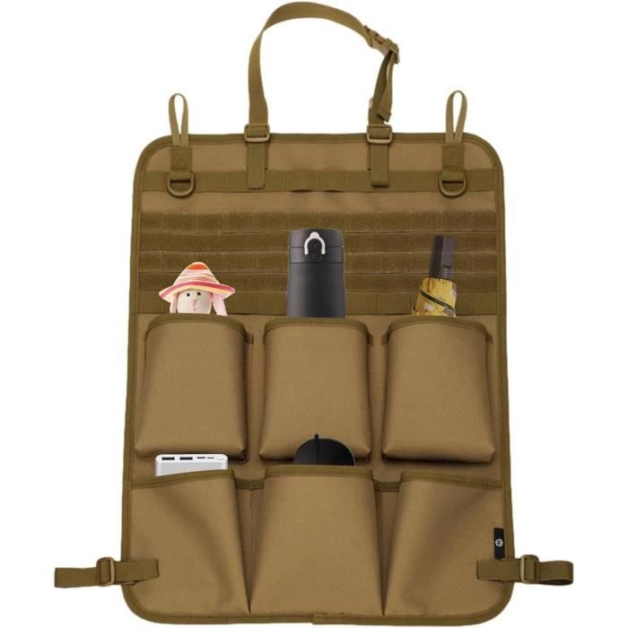 Organisateur De Coffre De Voiture - Poches Filet, Réglable - Tissu Oxford étanche - Pour SUV, Berline