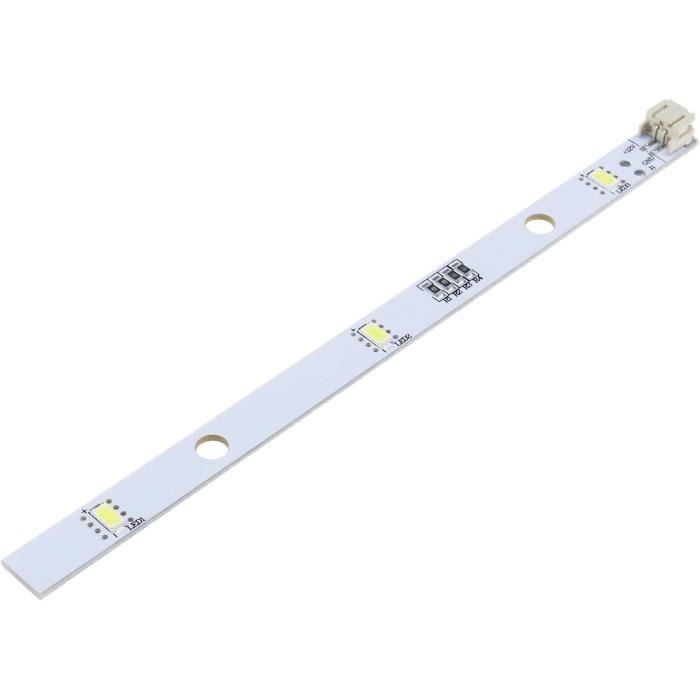 Barre Lumineuse LED Réfrigérateur 160mm - Compatible E349766 MDDZ-162A 1629348 BCD-630WT - Éclairage Intérieur Puissant