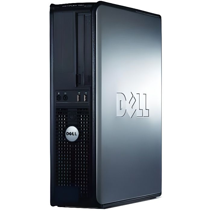 Achat Ordinateur de bureau PC DELL Optiplex 745 DT Intel Dual Core E2160 1.8Ghz 2Go DDR2 250Go SATA XP Pro pas cher