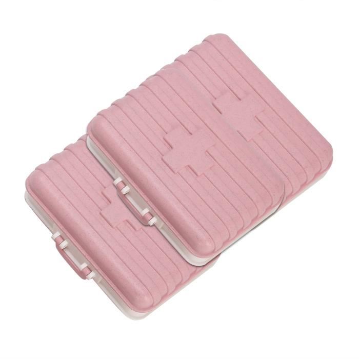 Lot De 3 Mini Boîtes à Bijoux Pliantes - Organisateur Portable Pour Voyage - Protection Bagues, Colliers, Boucles D'oreilles